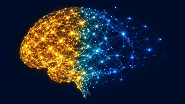Ilustrace neuronové sítě symbolizující nový jazykový model Xiaomi MiMo-V2.6