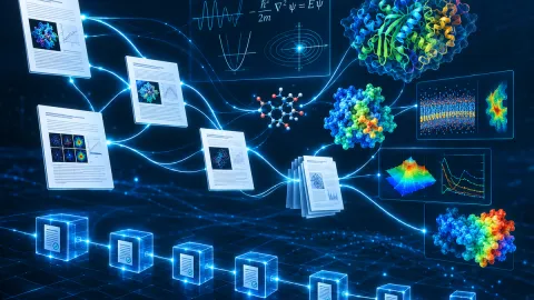Benchmark BioPhys-Bridge: propojení vědeckých článků s fyzikálními rovnicemi a biologickými strukturami