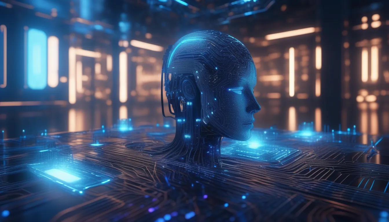 Ilustrace umělé inteligence – neuronová síť